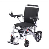 17.5kg Lightweight Folding Electric Wheelchair with Dual Motor, Compact - 130kg Load Capacity
